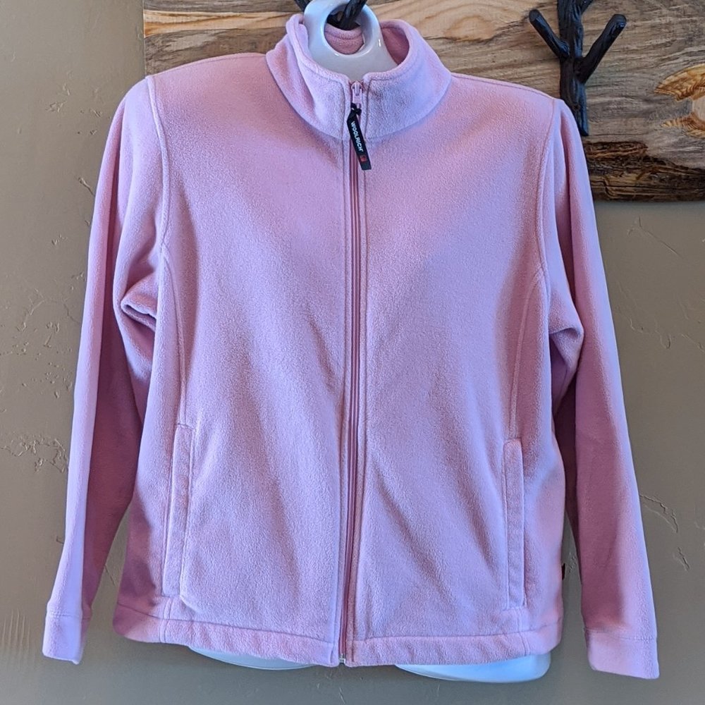 Woolrich size M full zip fleece jacket